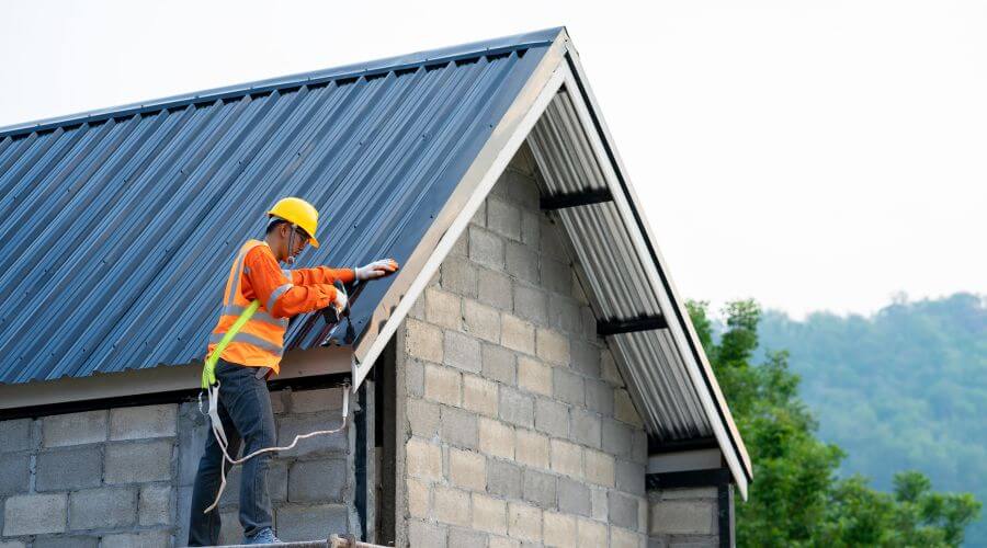 Professional gutter cleaning in Blain, PA